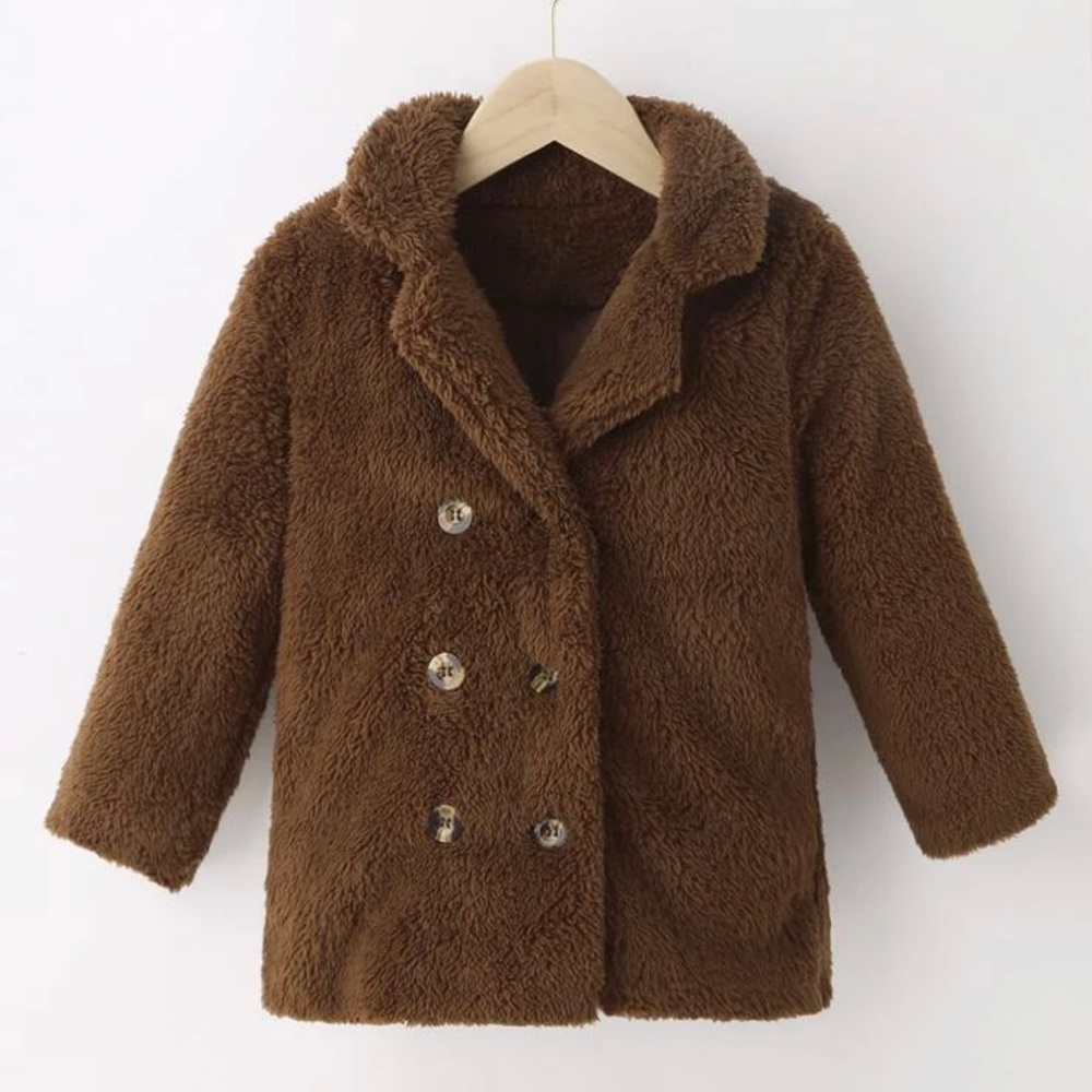 Toddler teddy coat